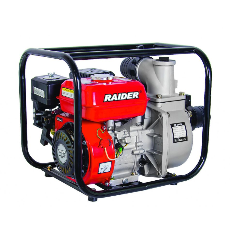Бензинова водна помпа Raider RD-GWP04, 3'', 4.9 kW, 30 м, 933 л/ч | HomeTools.BG