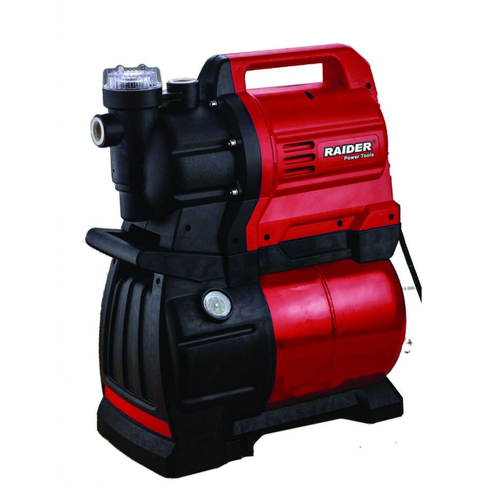 Монофазна хидрофорна помпа Raider RD-WP1300, 1300 W, 3 бара, 75 л/мин|HomeTools.BG