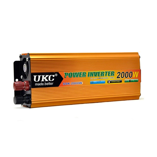 Инвертор на напрежение, ukc, 12v / 24v 220v, мощност 2000w